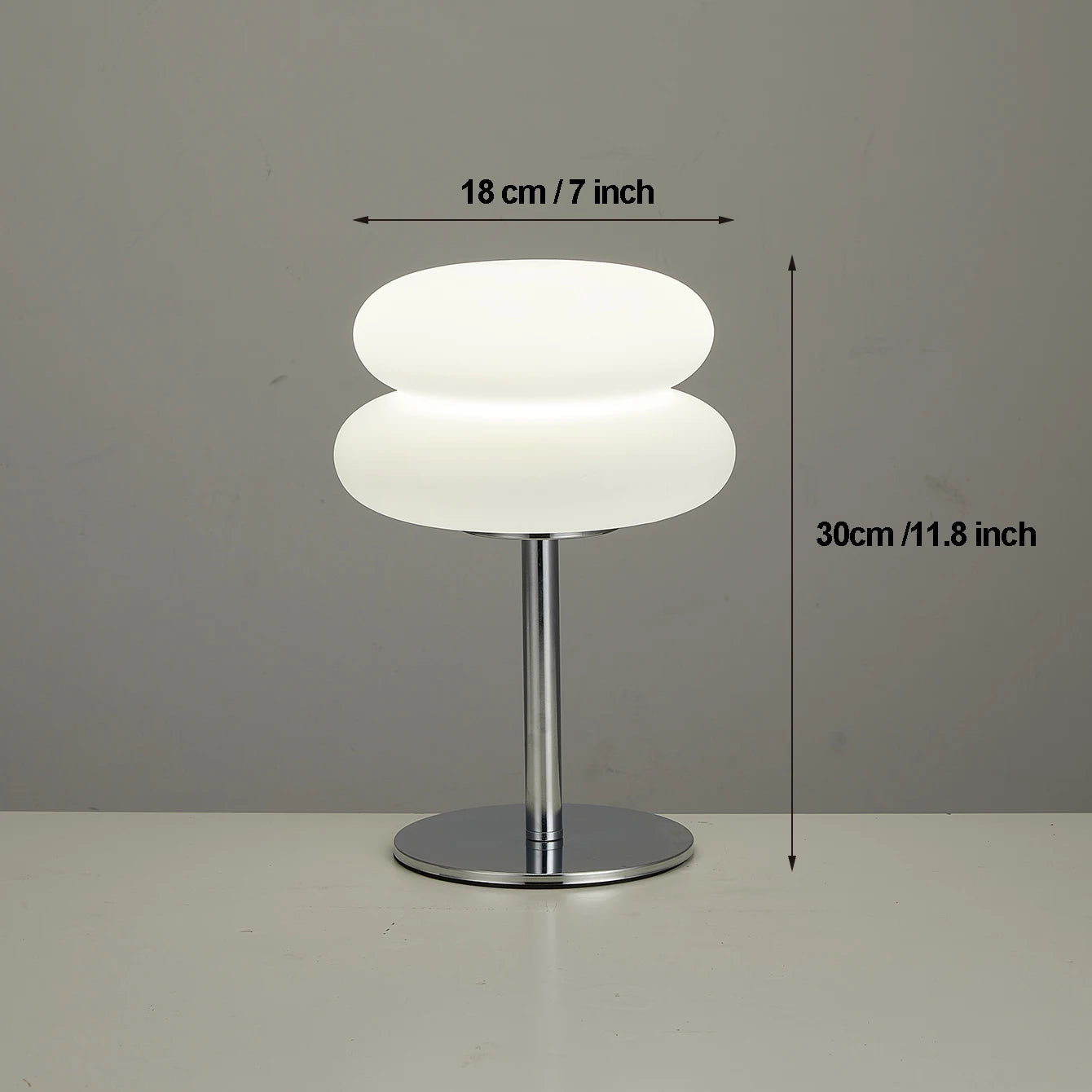 Nordic Mushroom Table Lamp With 9-Level Dimming