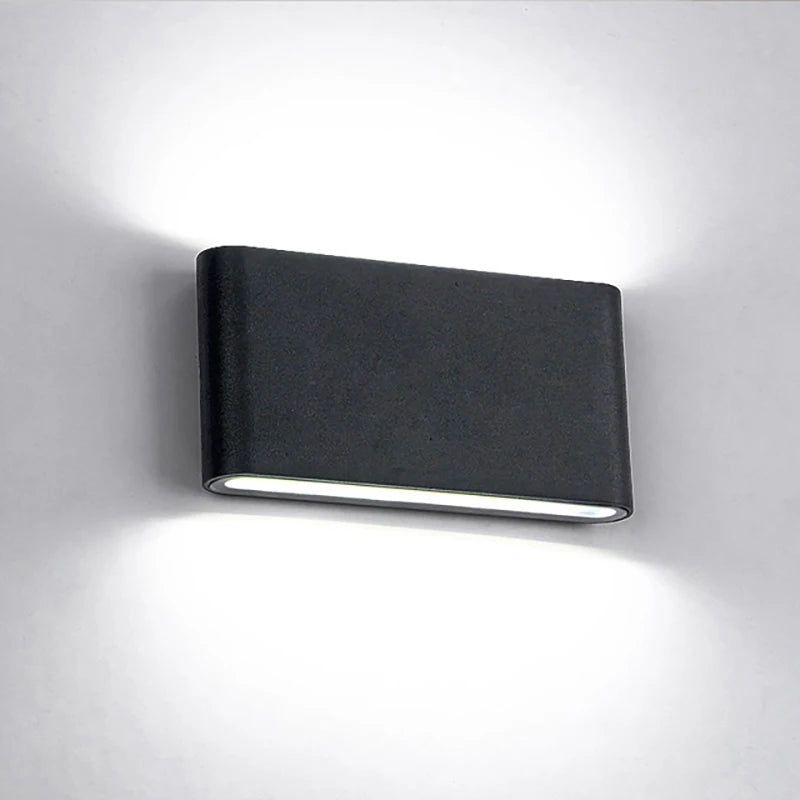 Modern Aluminum LED Wall Sconce Up Down Indoor Light