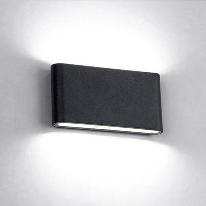 Modern Aluminum LED Wall Sconce Up Down Indoor Light
