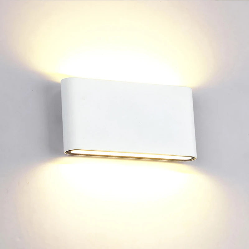 Modern Aluminum LED Wall Sconce Up Down Indoor Light