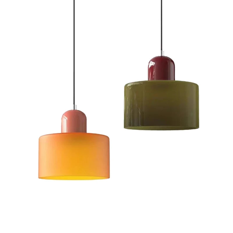 Nordic Glass Pendant Light for Bedroom and Dining