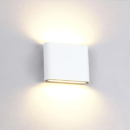 Modern Aluminum LED Wall Sconce Up Down Indoor Light