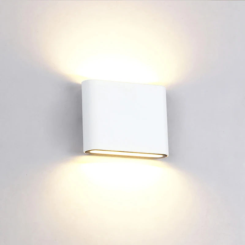 Modern Aluminum LED Wall Sconce Up Down Indoor Light