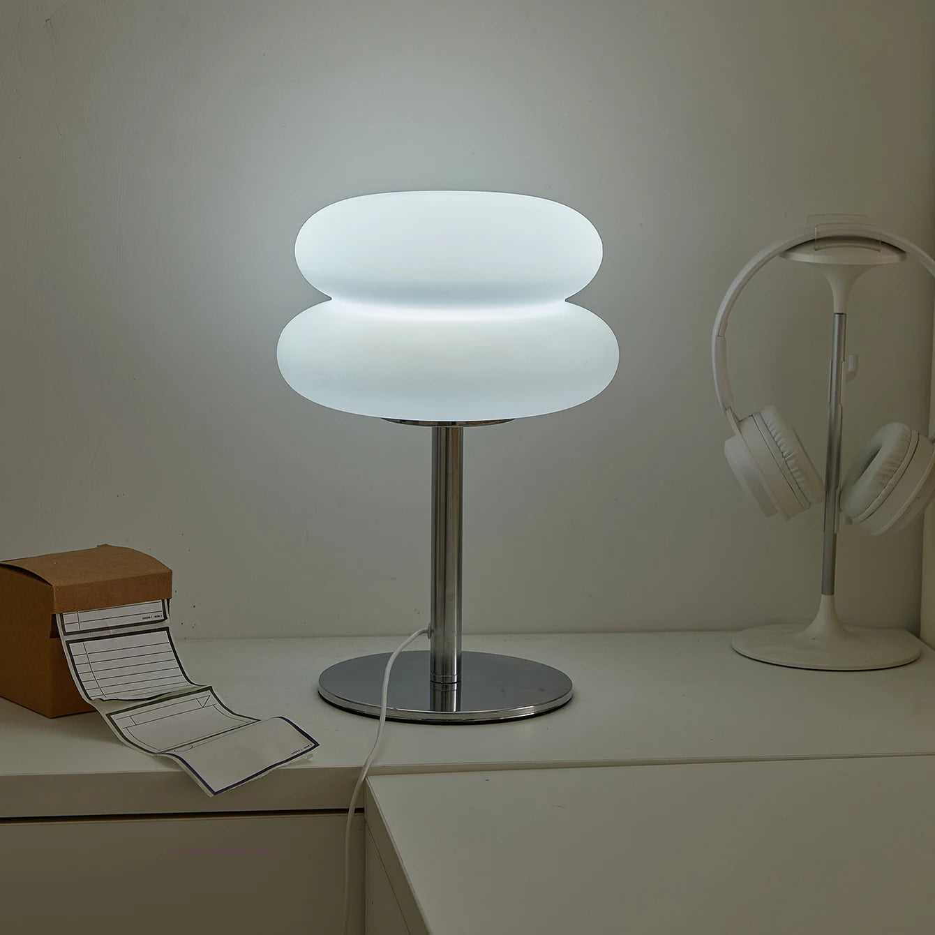 Nordic Mushroom Table Lamp With 9-Level Dimming
