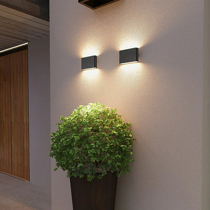 Modern Aluminum LED Wall Sconce Up Down Indoor Light