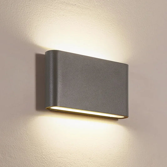 Modern Aluminum LED Wall Sconce Up Down Indoor Light